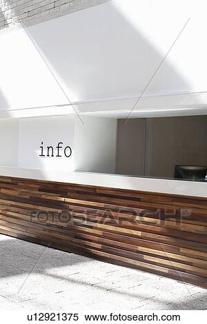 Stock Photography - Information desk. Fotosearch