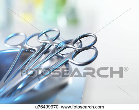 Medical instruments in tray View Large Photo Image Stock Image - Medical instruments in tray. Fotosearch