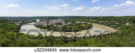 Stock Photography - Panoramic view of Wasserberg, Bavaria, Germany. Fotosearch