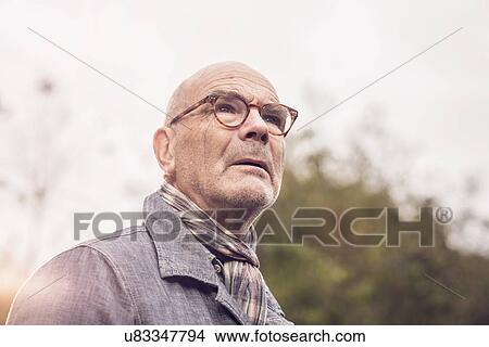 Picture - Portrait of senior man. Fotosearch