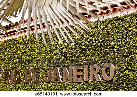 Rio de Janeiro sign, Brazil View Large Photo Image Stock Image - Rio de Janeiro sign, Brazil. Fotosearch