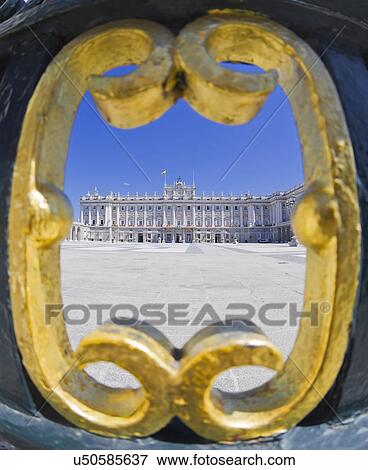 Royal Palace, Madrid, Spain View Large Photo Image Stock Photo - Royal Palace, Madrid, Spain. Fotosearch