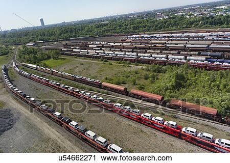 View of railways and freight, Munich, Bavaria, Germany View Large Photo Image Stock Image - View of railways and freight, Munich, Bavaria, Germany. Fotosearch