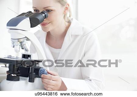 Stock Photograph - Biological research. Fotosearch