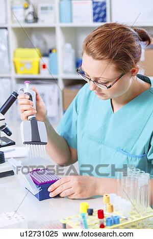 Stock Photography - Biological research. Fotosearch