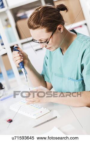 Stock Photography - Biological research. Fotosearch