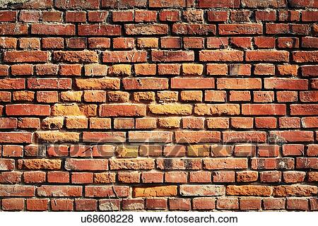 Brick wall View Large Photo Image Stock Photo - Brick wall. Fotosearch