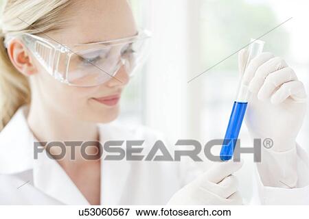 Stock Photo - Chemical research. Fotosearch