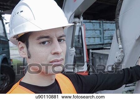 Construction worker View Large Photo Image Stock Image - Construction worker. Fotosearch