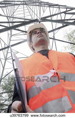 Construction worker View Large Photo Image Stock Photo - Construction worker. Fotosearch