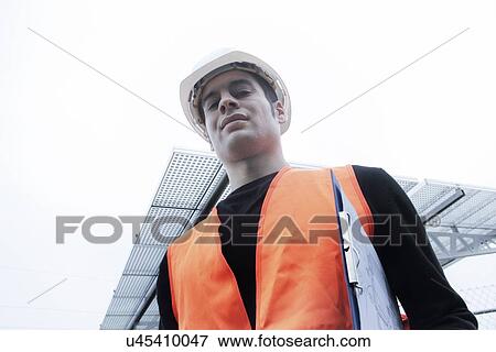 Construction worker View Large Photo Image Stock Photo - Construction worker. Fotosearch
