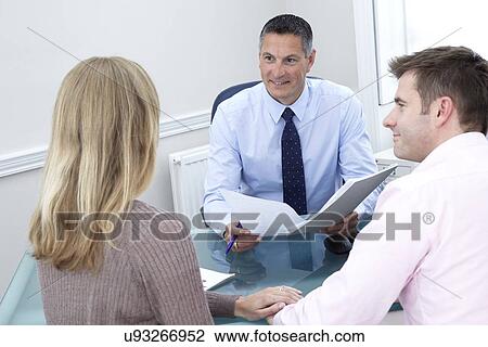 Stock Image - Consultation. Fotosearch