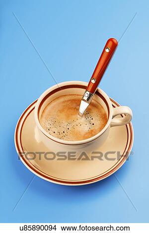 Picture - Cup of coffee. Fotosearch