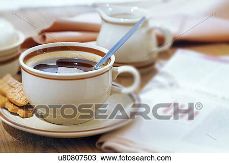 Cup of coffee View Large Photo Image Stock Image - Cup of coffee. Fotosearch