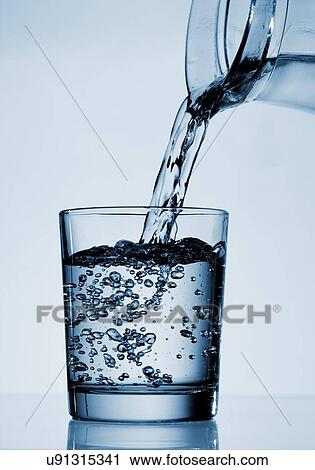 Stock Image - Drinking water. Fotosearch