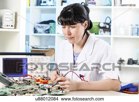 Electronics research View Large Photo Image Picture - Electronics research. Fotosearch