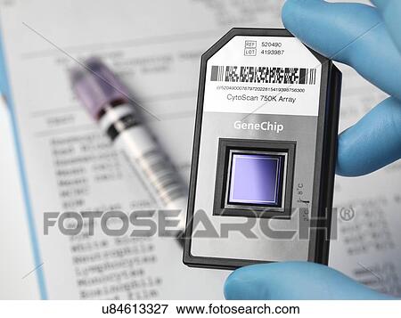 Stock Photo - Genetics research. Fotosearch