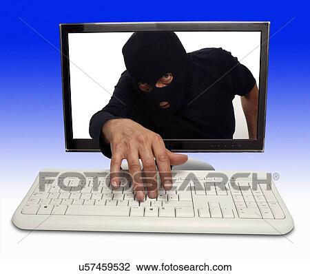 Stock Image - Hacking, conceptual image. Fotosearch