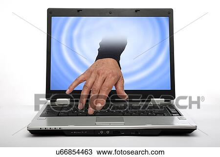 Stock Image - Hacking, conceptual image. Fotosearch