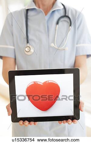 Picture - Heart health, conceptual image. Fotosearch