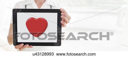 Stock Image - Heart health, conceptual image. Fotosearch