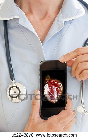 Stock Image - Heart health, conceptual image. Fotosearch