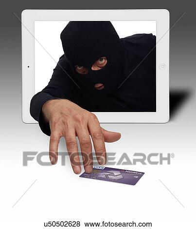 Identity theft, conceptual image View Large Photo Image Stock Photo - Identity theft, conceptual image. Fotosearch