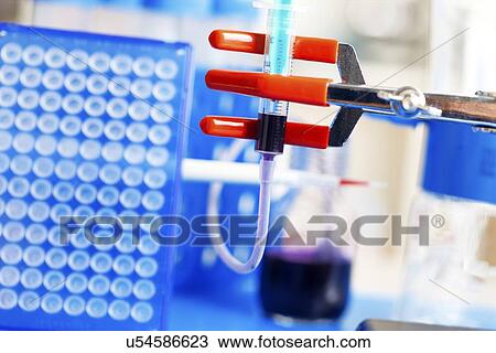 Stock Image - Laboratory apparatus. Fotosearch