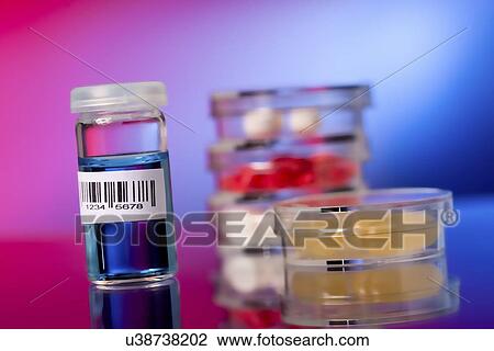Stock Image - Laboratory equipment. Fotosearch