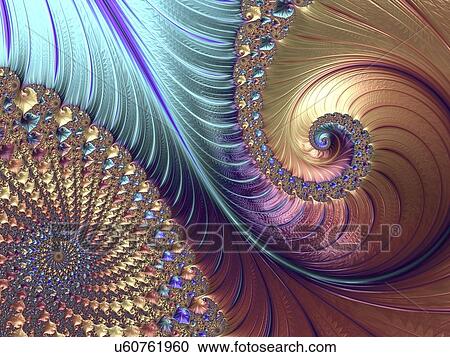 Stock Image - Mandelbrot fractal. Fotosearch