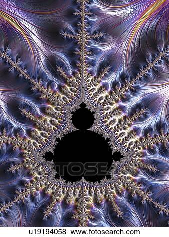 Stock Photo - Mandelbrot fractal. Fotosearch