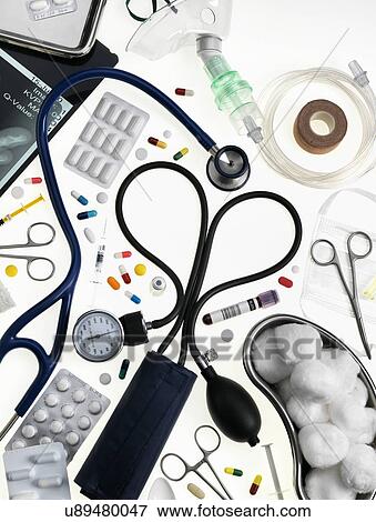 Medical equipment and drugs View Large Photo Image Stock Photo - Medical equipment and drugs. Fotosearch