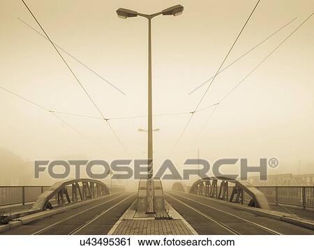 Mist on road bridge View Large Photo Image Stock Image - Mist on road bridge. Fotosearch