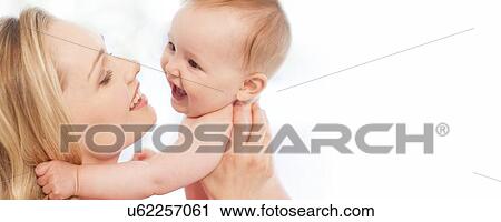 Mother and baby daughter View Large Photo Image Stock Image - Mother and baby daughter. Fotosearch