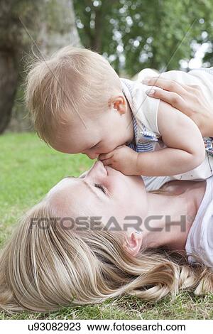 Mother and baby daughter View Large Photo Image Stock Image - Mother and baby daughter. Fotosearch
