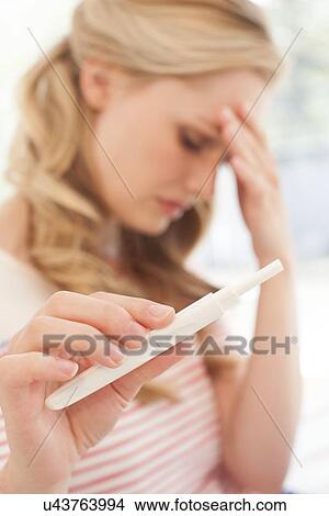 Negative pregnancy test View Large Photo Image Picture - Negative pregnancy test. Fotosearch