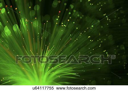 Stock Photography - Optical fibres. Fotosearch