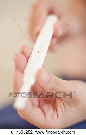 Positive pregnancy test View Large Photo Image Stock Image - Positive pregnancy test. Fotosearch