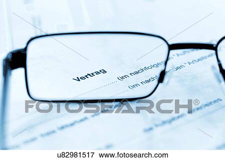 Stock Photo - Reading glasses. Fotosearch