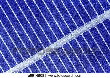 Stock Image - Solar cell. Fotosearch