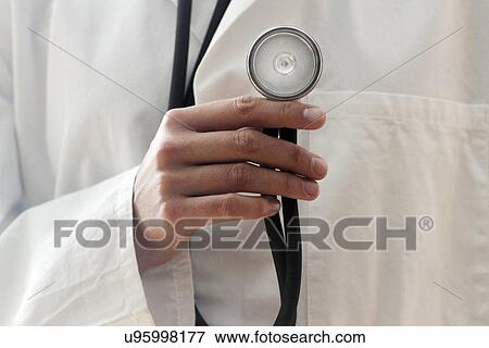 Stock Photo - Stethoscope examination. Fotosearch