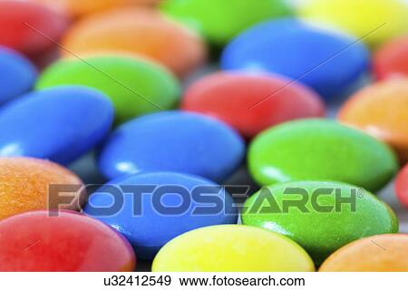 Sugar-coated chocolate View Large Photo Image Stock Photo - Sugar-coated chocolate. Fotosearch