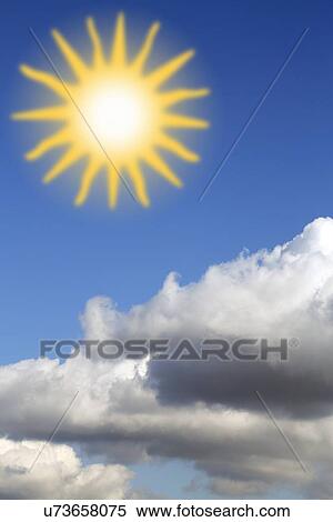 Sun and clouds View Large Photo Image Stock Photography - Sun and clouds. Fotosearch