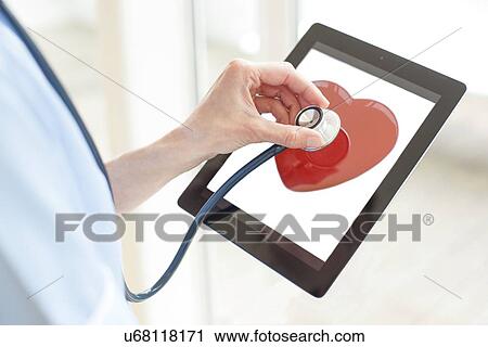 Telemedicine, conceptual image View Large Photo Image Stock Image - Telemedicine, conceptual image. Fotosearch