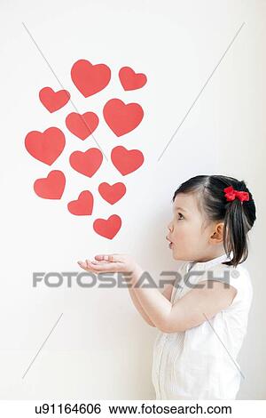 Stock Photograph - Three year old girl. Fotosearch