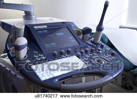 Ultrasound machine View Large Photo Image Stock Photo - Ultrasound machine. Fotosearch
