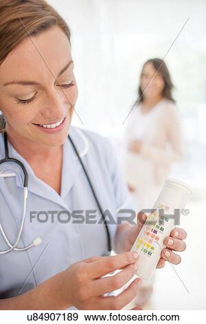 Stock Photo - Urine test. Fotosearch
