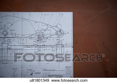 Close up of engineering plans View Large Photo Image Stock Photo - Close up of engineering plans. Fotosearch