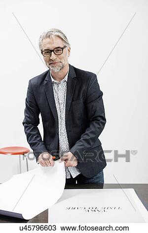 Portrait of happy businessman View Large Photo Image Stock Image - Portrait of happy businessman. Fotosearch