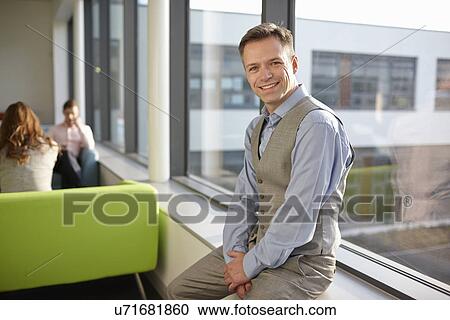 Portrait of mature man wearing waistcoat View Large Photo Image Stock Image - Portrait of mature man wearing waistcoat. Fotosearch